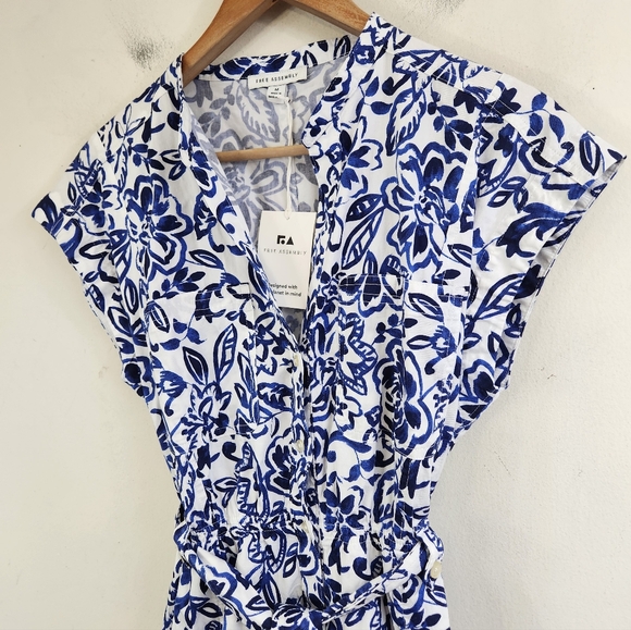 Free Assembly Midi Shirt Dress - Picture 3 of 8